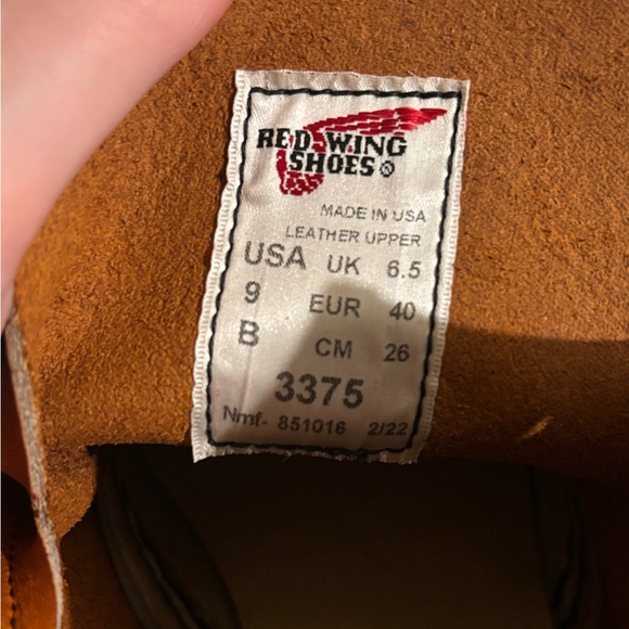 Red Wing 6” Classic Moc in Oro, women’s size 9, NEW IN BOX - Picture 4 of 6